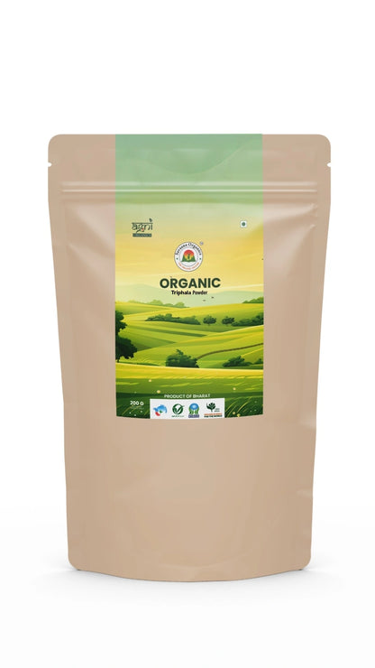 Savaana Organics Triphala Powder |Pure & Natural | Ayurvedic Digestive Cleanser & Detox Supplement | Herbal Immunity Booster for Gut Health & Wellness – 200g