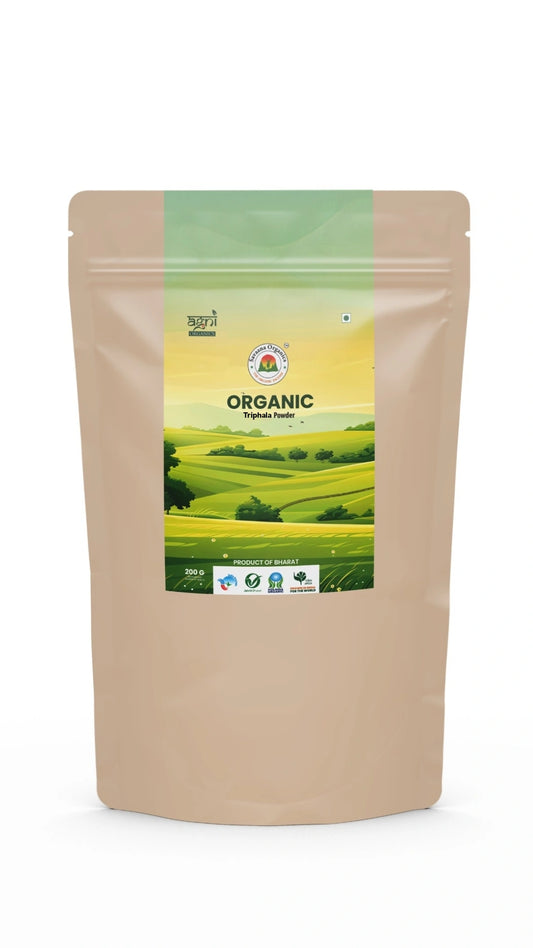 Savaana Organics Triphala Powder |Pure & Natural | Ayurvedic Digestive Cleanser & Detox Supplement | Herbal Immunity Booster for Gut Health & Wellness – 200g