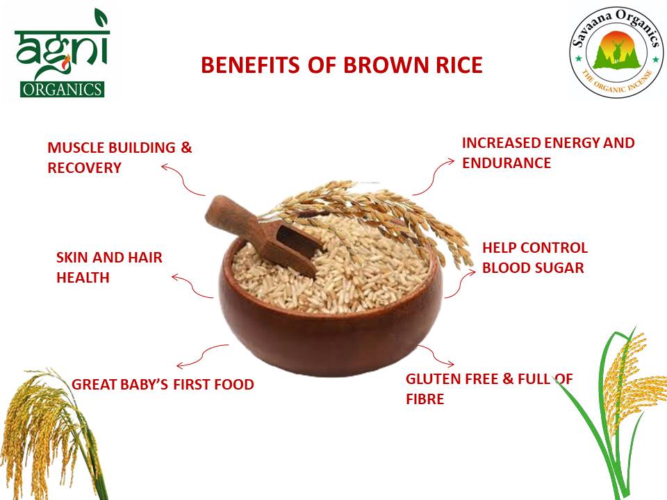 Savaana Organics Basmati Brown Rice | Unpolished Whole Grain | High Fibre & Antioxidants | Low Glycemic Index | Certified organic & Natural | Ideal for Weight Loss, Diabetics & Healthy Lifestyle 950g